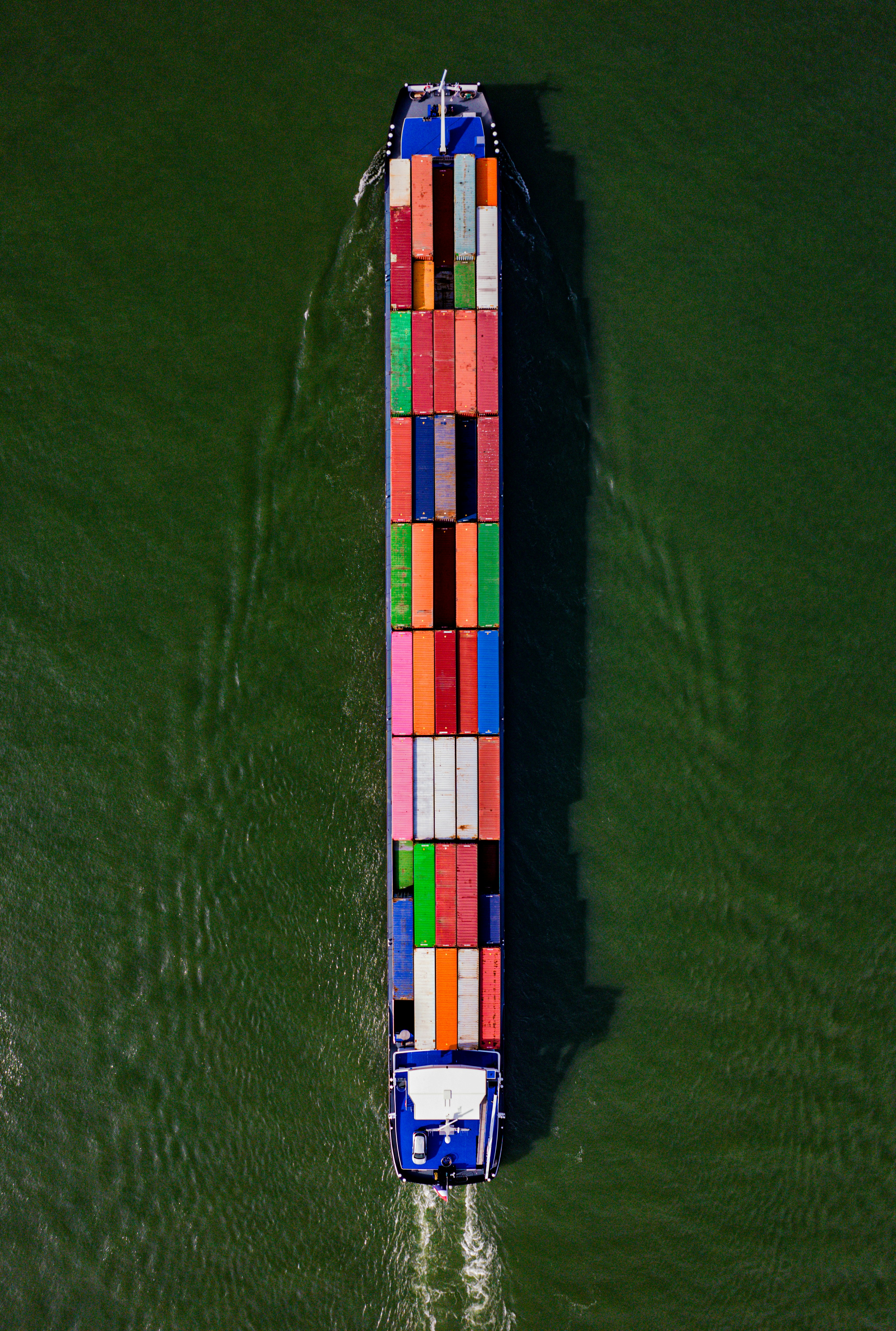 Containers top down